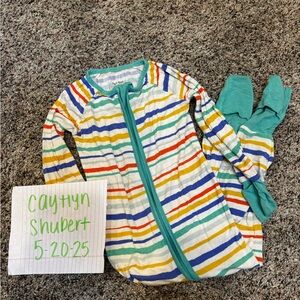 Little Sleepies Summer Stripes